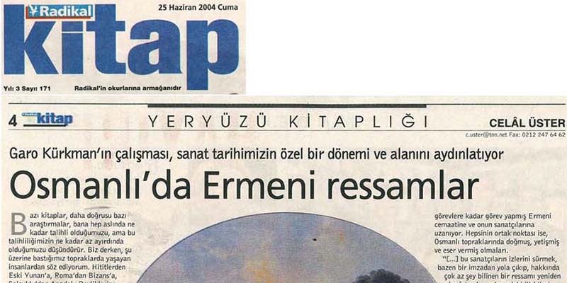 Radikal Gazetesi, Celal Üster, 25 Haziran 2004